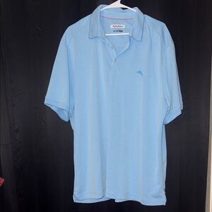 Tommy Bahama Men's Sky Blue Polo Shirt